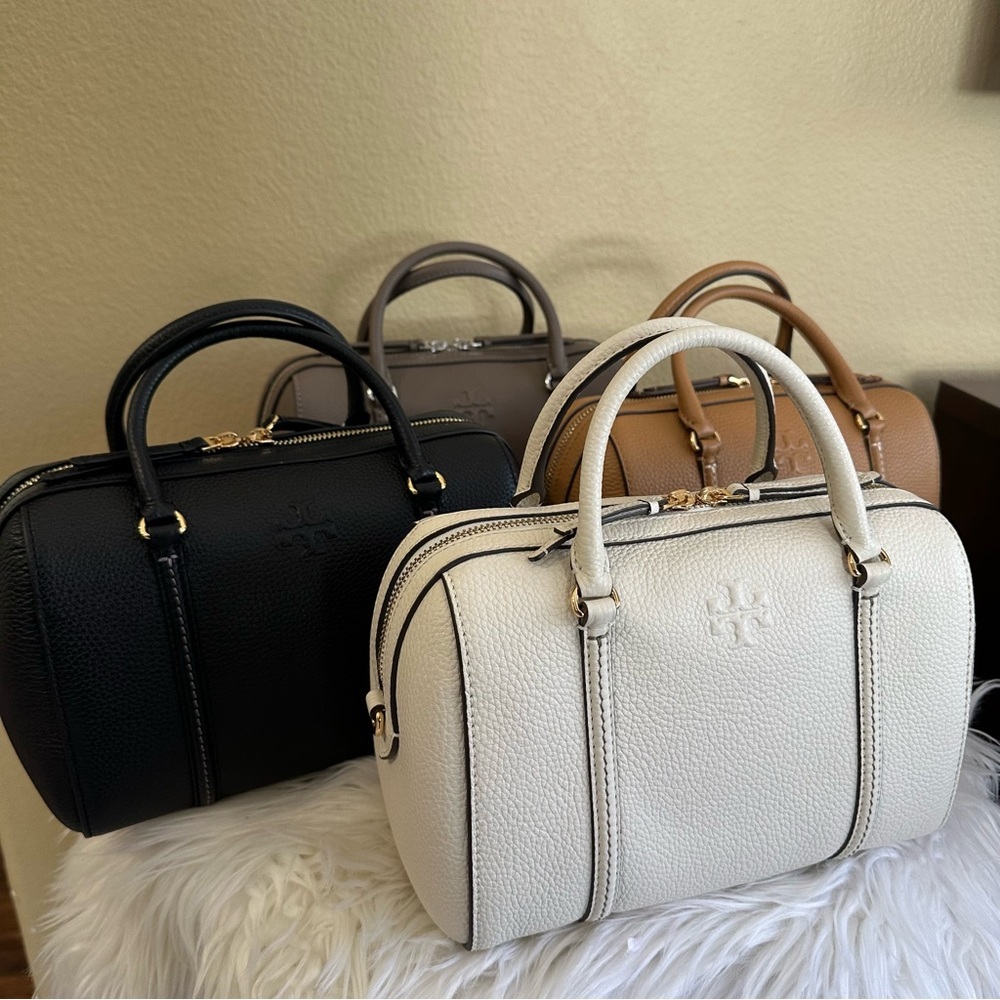 Tory Burch Leather Thea Satchel bag - Picture 14 of 15